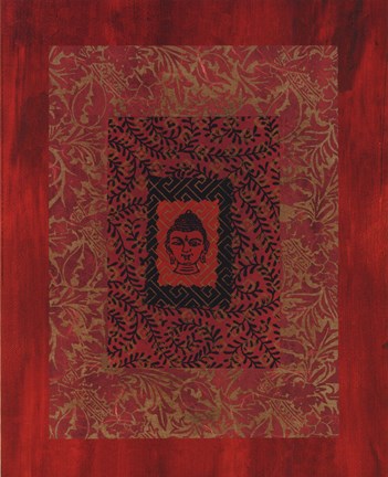 Framed Buddha I Print