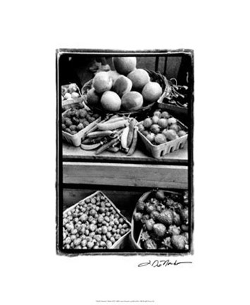 Framed Farmer&#39;s Market II Print