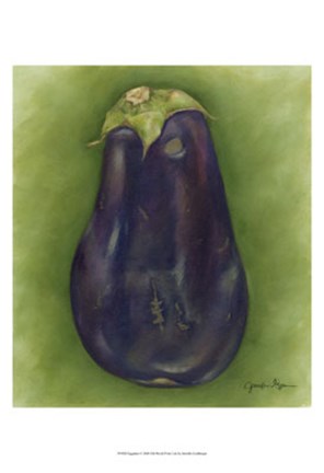 Framed Eggplant Print