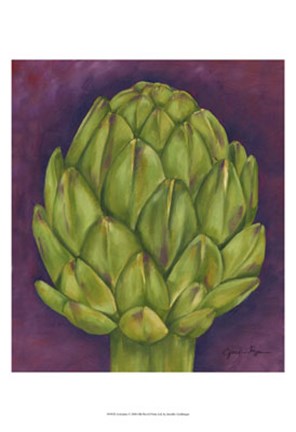 Framed Artichoke Print