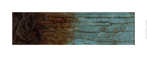 Framed Oxidized Copper IV Print