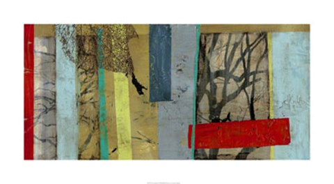 Framed Woven Landscape II Print