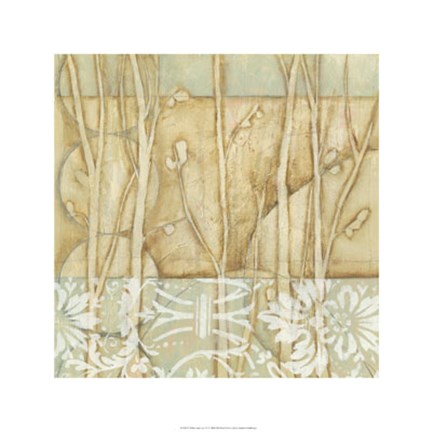 Framed Willow and Lace IV Print