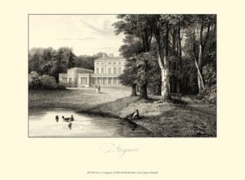 Framed View of Frogmore Print