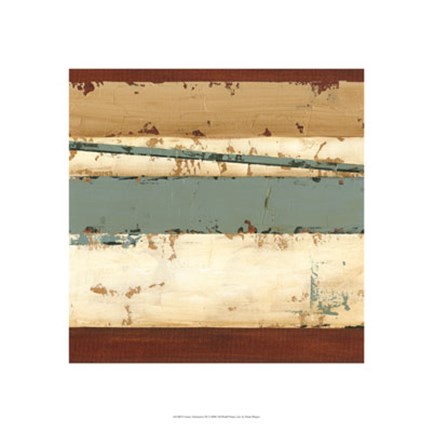 Framed Linear Abstraction III Print