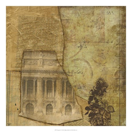 Framed Fragments II Print