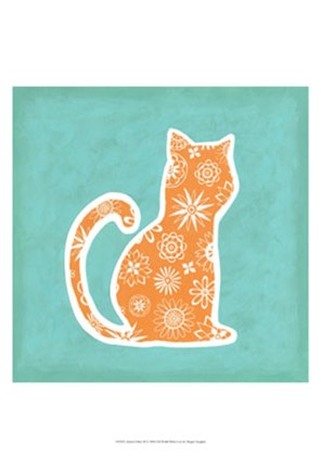 Framed Animal Prints II Print