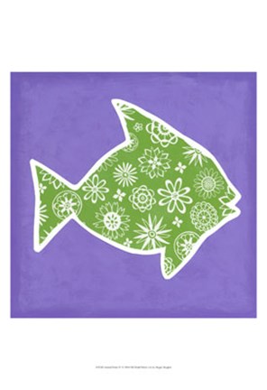 Framed Animal Prints IV Print