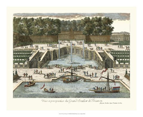 Framed View of France I Print