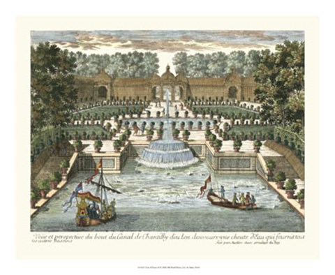 Framed View of France II Print