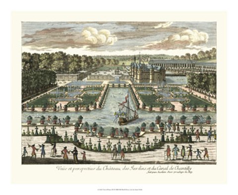 Framed View of France III Print