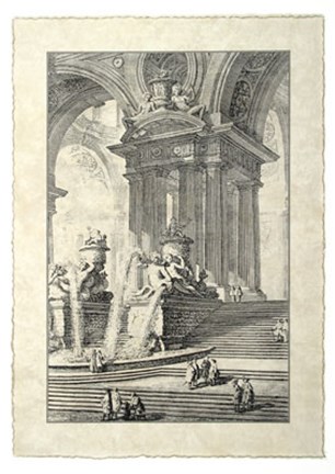 Framed Vintage Roman Ruins IV Print