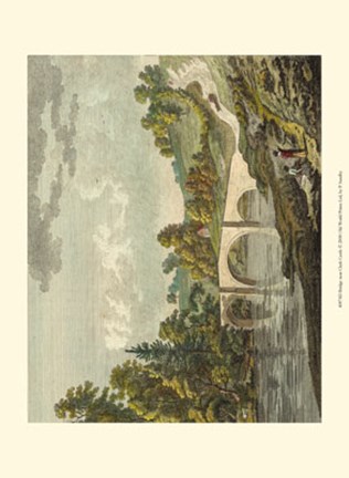 Framed Bridge near Clerk Castle Print