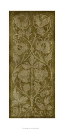 Framed Vineyard Tapestry II Print