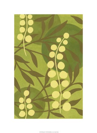 Framed Florestial II Print