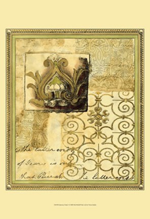 Framed Gateway Finial I Print