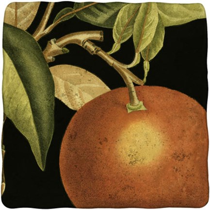 Framed Dramatic Orange Print