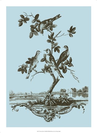 Framed Avian Toile I Print