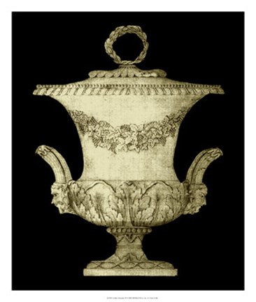 Framed Garden Antiquities III Print