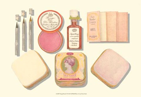 Framed Vintage Boudoir I Print