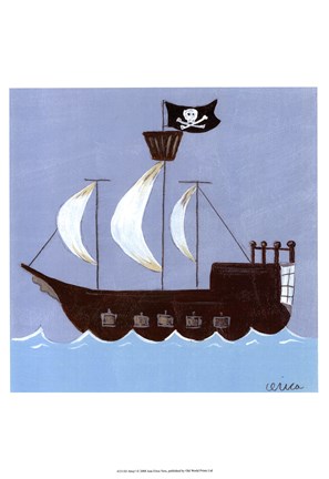 Framed Ahoy! Print