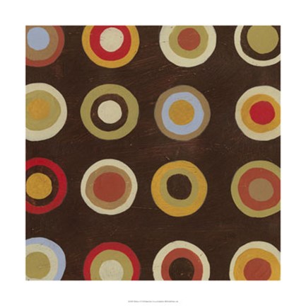 Framed Bullseye I Print