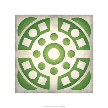 Framed Classical Garden II Print