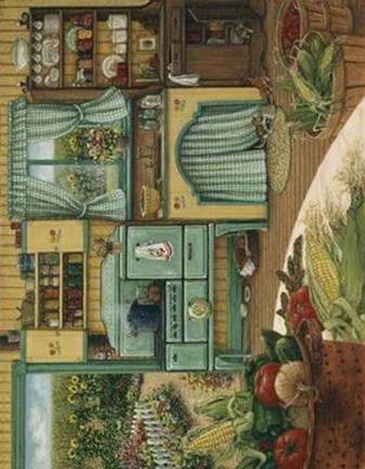 Framed Canning Day Print