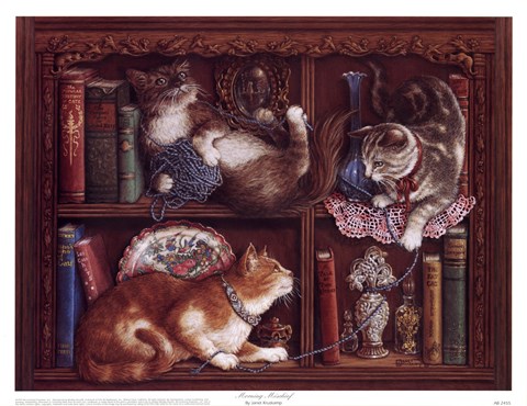 Framed Morning Mischief Print