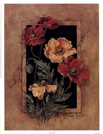 Framed Framed Poppies Print