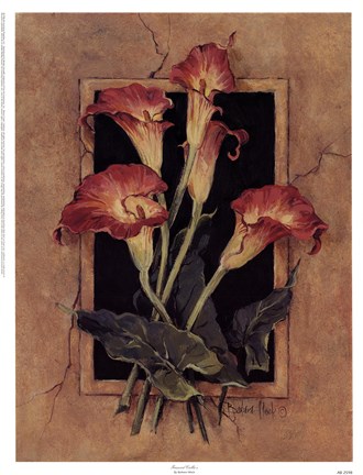 Framed Framed Calla&#39;s Print
