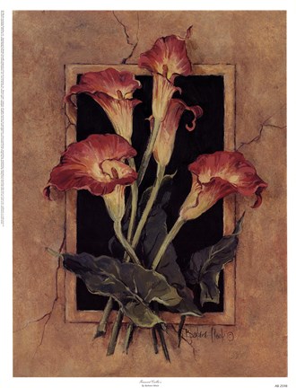 Framed Framed Calla's Print