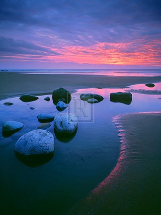 Framed Dunraven Bay Print