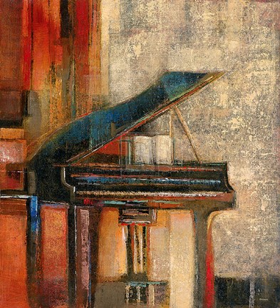 Framed Piano Forte Print