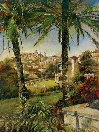 Framed Vista Di Duomo Print