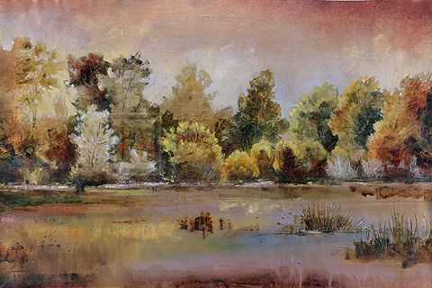 Framed Echo Lake Print