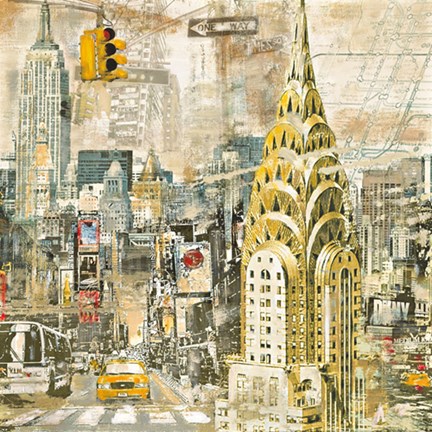 Framed In Manhattan Print