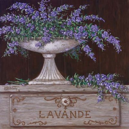 Framed Paquet De Lavande Print
