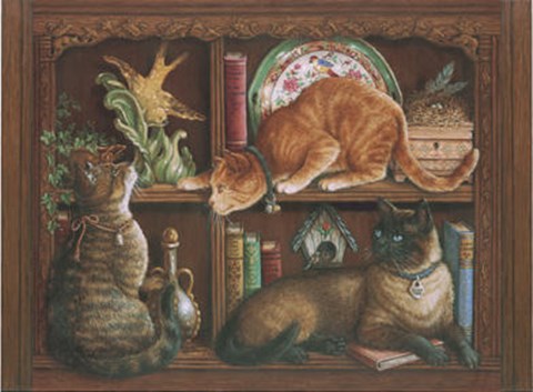 Framed Birdwatchers Print