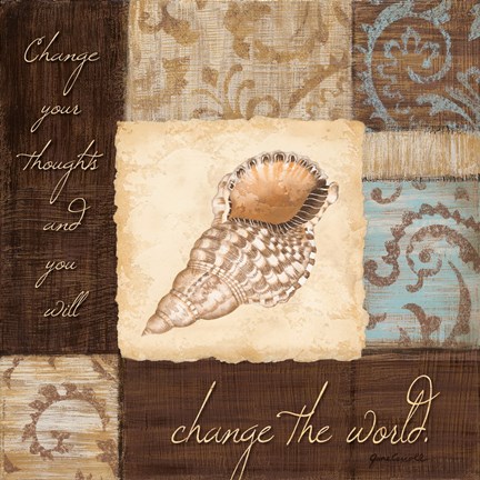 Framed Change the World Print