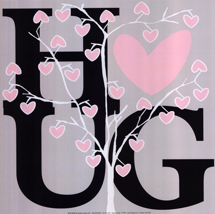 Framed Hug (Summer) Print