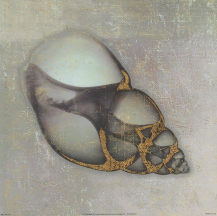 Framed Neptune's Garden III Print