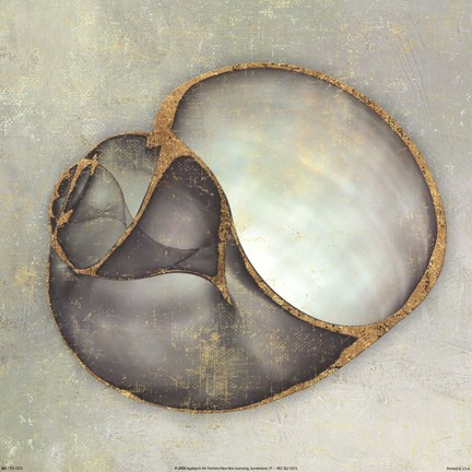 Framed Neptune&#39;s Garden IV Print