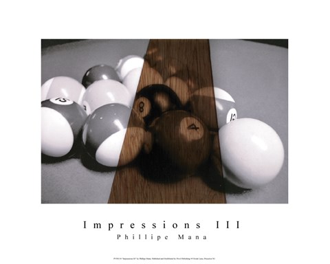 Framed Impressions III Print