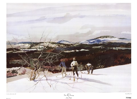 Framed From Mt. Kearsarge Print