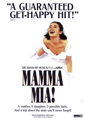 Framed Mamma Mia (Broadway) Print