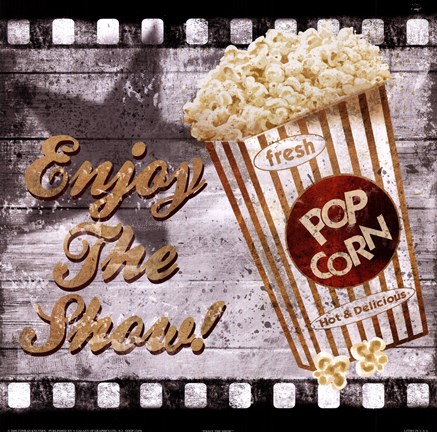 Framed Enjoy the Show Print