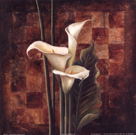 Framed Ochre Ajedrez II Print