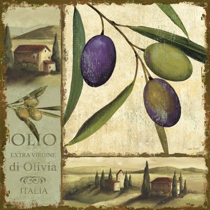 Framed Tuscan Delight I Print