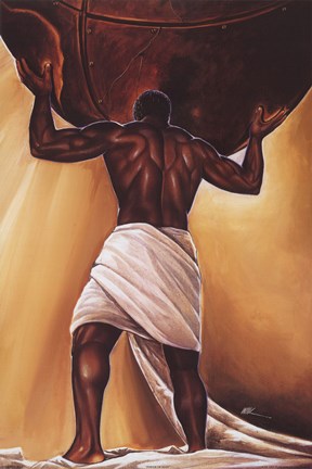 Framed Power of Man (medium) Print
